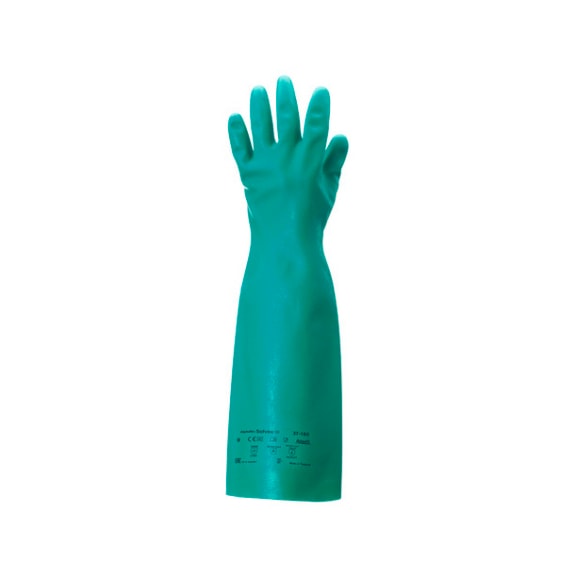 ANSELL AlphaTec(R) Solvex chemical-resistant gloves 37185, size 7 37185070 - Protective glove against chemicals and microorganisms (PPE)