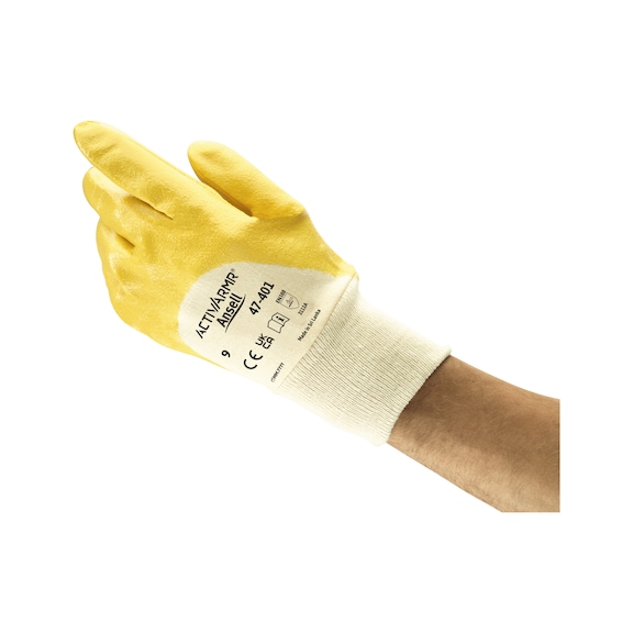 ANSELL Industriehandschuhe ActivArmr(R) 47401 Gr&ouml;&szlig;e 9 47401090 - Schutzhandschuhe ActivArmr