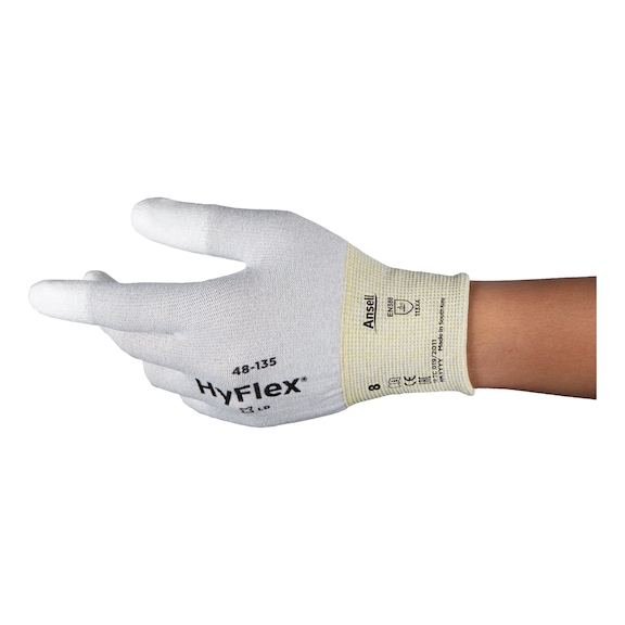 ANSELL HyFlex 48135 industrial gloves, size 9 48135090 - Five-finger gloves HyFlex