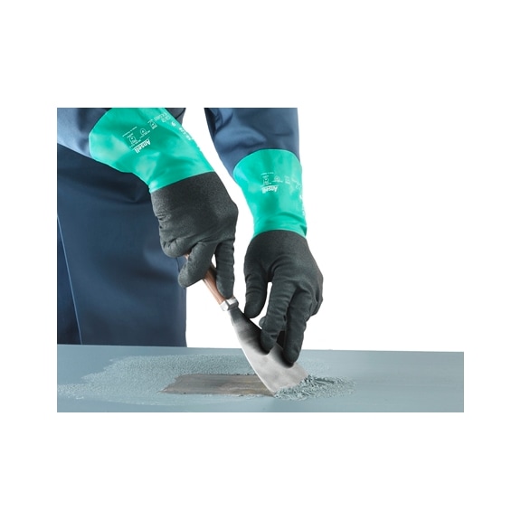 ANSELL AlphaTec(R) 58128 chemical-resistant gloves, size 8 58128080 - Protective glove against chemicals and microorganisms (PPE)