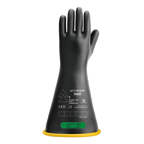 ANSELL Elektroschutzhandschuhe ActivArmr(R) RIG CL 3 16 Zoll Gr&ouml;&szlig;e 8 RIG316YBSC080 - Elektroschutzhandschuh