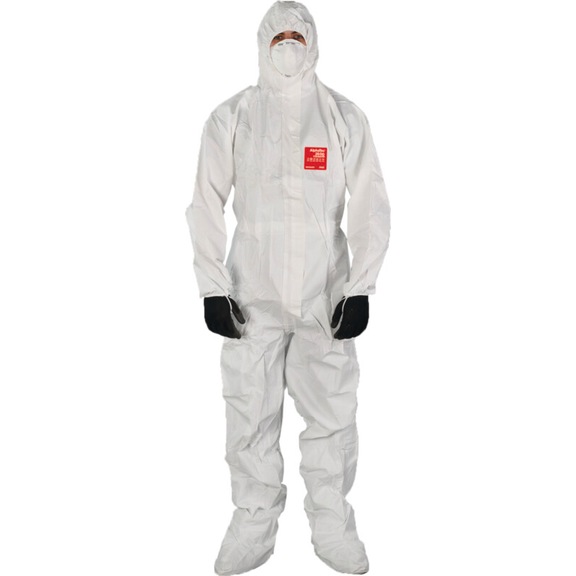 ANSELL Type 4/5/6 AlphaTec(R)(TM) 2500 STANDARD Protective Suit, Model 122 WH25W-00122-04 - Overall Type 4/5/6