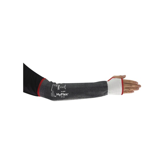 ANSELL Schutzarmstulpe HyFlex 11281 Gr&ouml;&szlig;e 22 Breit Daumenloch 11281220-W - Armstulpe