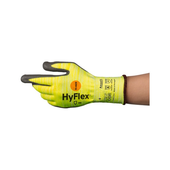 ANSELL HYFLEX 11423 industrial gloves, size 10 11423100 - Five-finger gloves HyFlex