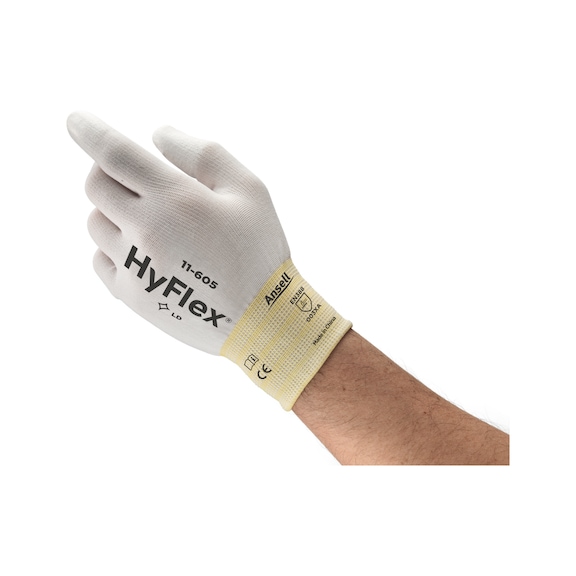 ANSELL HyFlex 11605 industrial gloves, size 9 11605090 - Five-finger gloves HyFlex