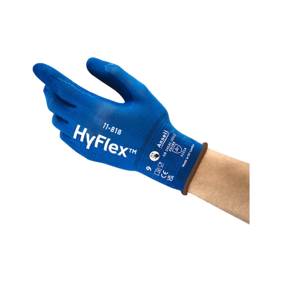 ANSELL HyFlex 11818VP industrial gloves, size 11 11818VP110 - Five-finger gloves HyFlex