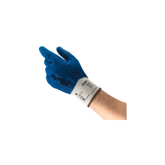 ANSELL HyFlex 11919 industrial gloves, size 10 11919100 - Five-finger gloves HyFlex