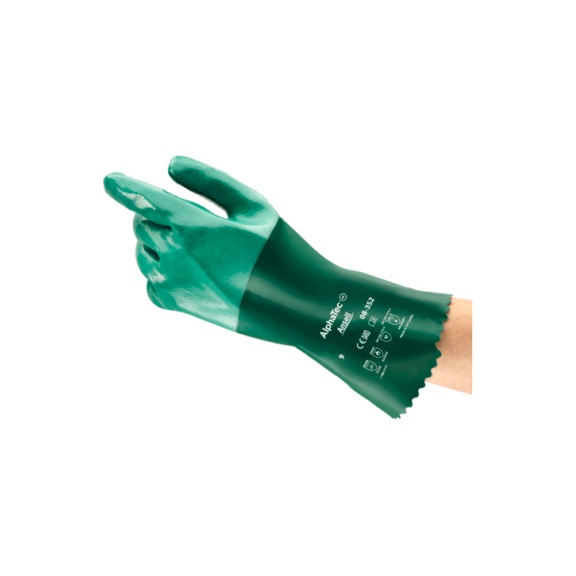 ANSELL AlphaTec(R) 08352 chemical-resistant gloves, size 10 8352100 - Protective glove against chemicals and microorganisms (PPE)