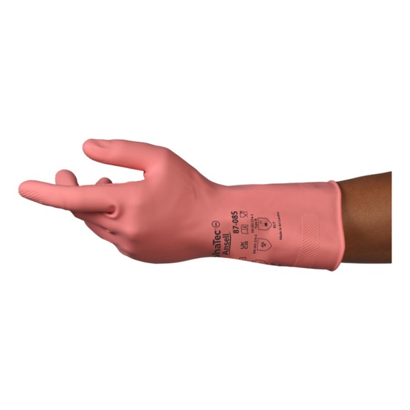 ANSELL AlphaTec(R) 87-085 Chemical-Resistant Gloves, Size 9 87085090BP - Protective glove against chemicals and microorganisms (PPE)