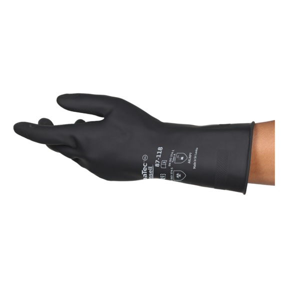 ANSELL Chemieschutzhandschuhe AlphaTec(R) 87-118 Gr&ouml;&szlig;e 10 87118100 - Chemikalienschutzhandschuhe