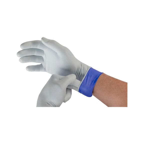 ANSELL MICROFLEX Lifestar EC disposable gloves 93868 L 93868090 Box of 500 pairs - Disposable protection glove