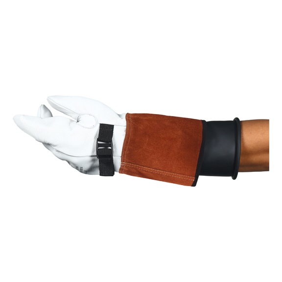 ANSELL Industriehandschuhe ActivArmr(R) 96003 RG HV Leder CVR Gr&ouml;&szlig;e 11 96003110 - Schutzhandschuhe ActivArmr