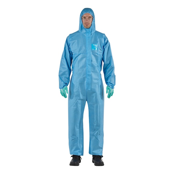 ANSELL Type 5/6 AlphaTec(R)(TM) 1500 PLUS protective suit, sewn, model 111 NV15S-00111-06 - Overall Type 5/6