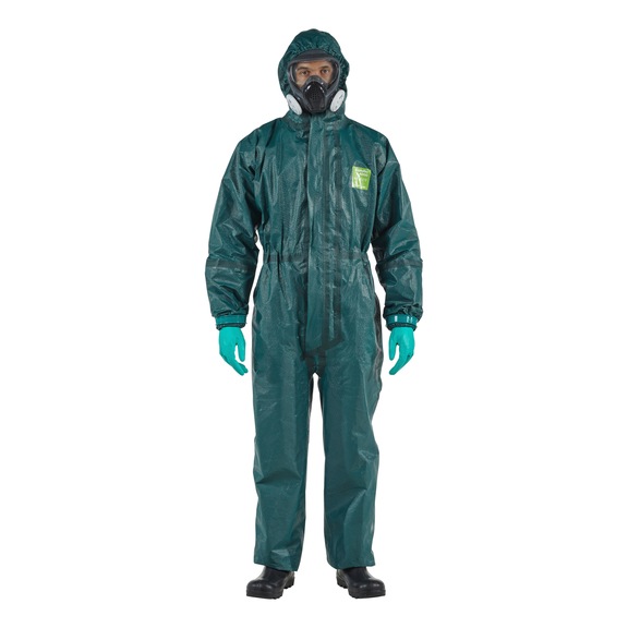ANSELL Type 3/4 AlphaTec(R)(TM) 4000 chemical protection suit, Model 111 GR40T-00111-01 - Overall Type 3/4