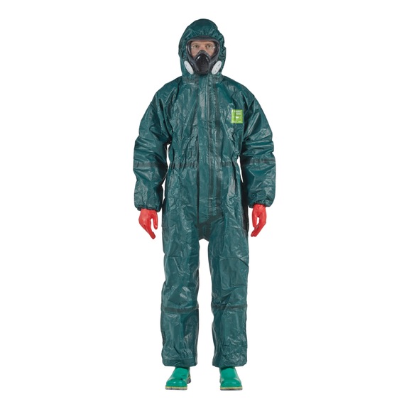 ANSELL Type 3/4 AlphaTec(R)(TM) 4000 chemical protection suit, Model 122 GR40T-00122-08 - Overall Type 3/4
