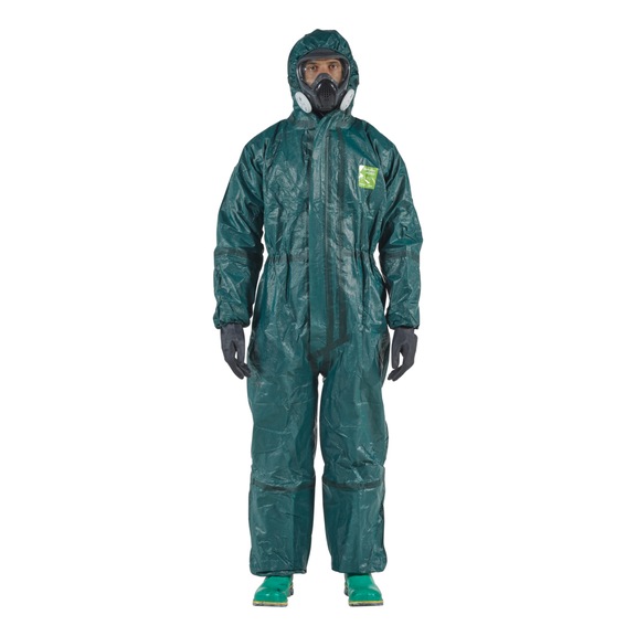 ANSELL Type 3/4 AlphaTec(R)(TM) chemical protection suit, Model 125-G05 GR40T-00125-09-G05 - Overall Type 3/4