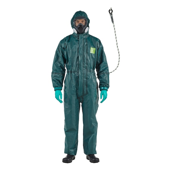 ANSELL Type 3/4 AlphaTec(R)(TM) 4000 chemical protection suit, Model 162 GR40T-00162-05 - Overall Type 3/4