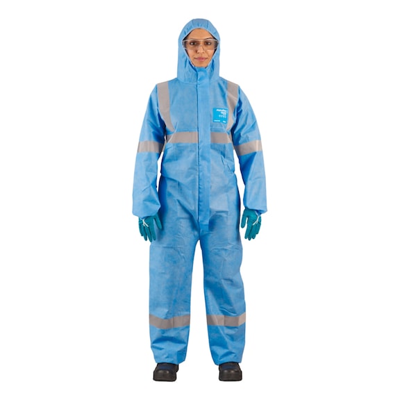 ANSELL Type 5/6 AlphaTec(R)(TM) 1500 STANDARD Protective Suit, Model 113 OR15S-00113-07 - Overall Type 5/6
