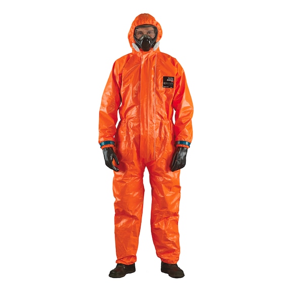 ANSELL Type 3/4 AlphaTec(R)(TM) 4000 chemical protection suit, Model 111 OR47T-00111-04 - Overall Type 3/4