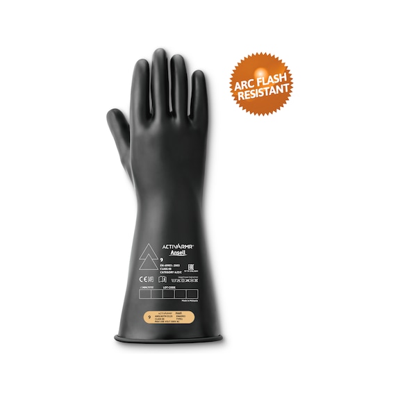 ANSELL Elektroschutzhandschuhe ActivArmr(R) RIG CL00 14 Zoll B Gr&ouml;&szlig;e 9 RIG0014B090 - Elektroschutzhandschuh