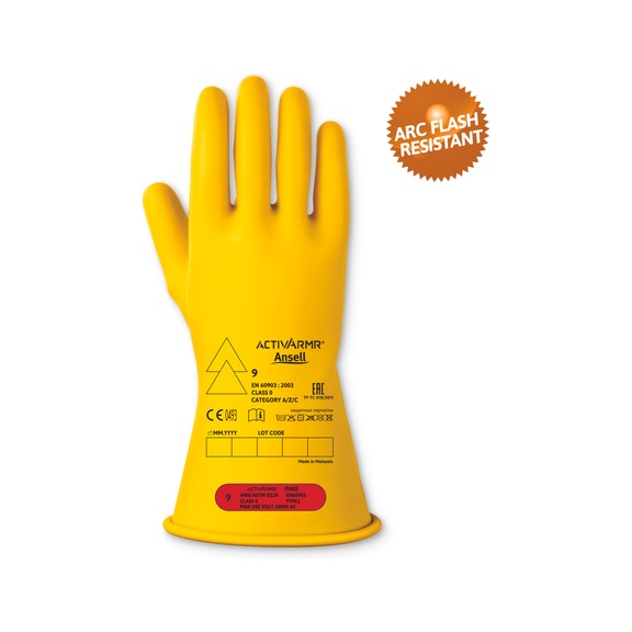 ANSELL Elektroschutzhandschuhe ActivArmr(R) RIG CL0 11 Zoll Y Gr&ouml;&szlig;e 8 RIG011Y080 - Elektroschutzhandschuh
