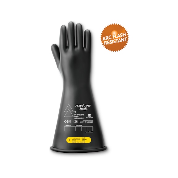 ANSELL ActivArmr(R) RIG CL2 16-inch B electrical protection gloves, size 8 RIG216B080 - Electrical protective glove
