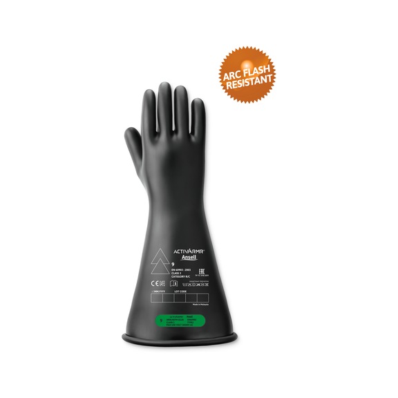 ANSELL ActivArmr(R) RIG CL3 16-inch B electrical protective gloves, size 11 RIG316B110 - Electrical protective glove