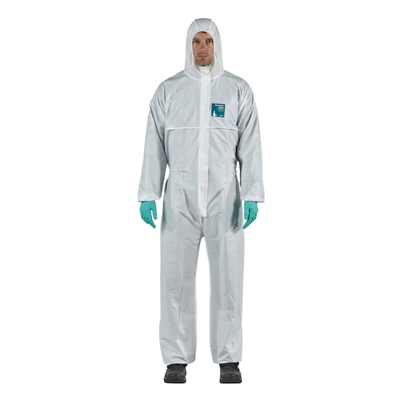 ANSELL Type 5/6 AlphaTec(R)(TM) 1800 STANDARD Protective Suit, Model 111 WH18B-00111-06 - Overall Type 5/6