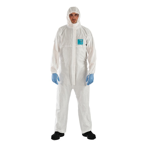 ANSELL Type 4/5/6 AlphaTec(R)(TM) 2000 Ts PLUS protective suit, Model 111 WH20T-00111-06 - Overall Type 4/5/6