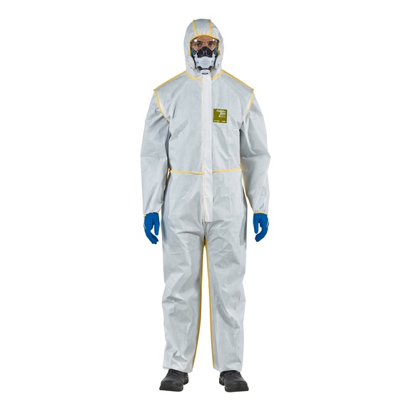 ANSELL Type 5/6 AlphaTec(R)(TM) 2300 COMFORT Bound Protective Suit, Model 129, WY23B-00129-03 - Overall Type 5/6