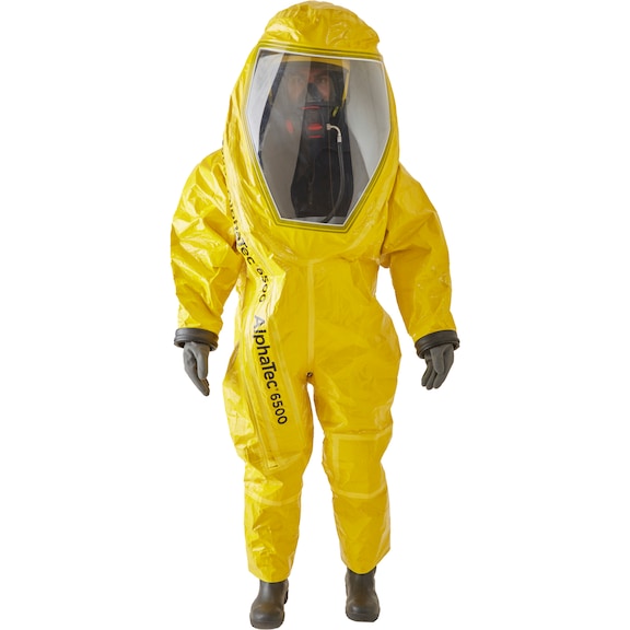 ANSELL AlphaTec(R)(TM) 6500 Protective Suit, Model 803, YE65T-00803-02-GA2 - Overall