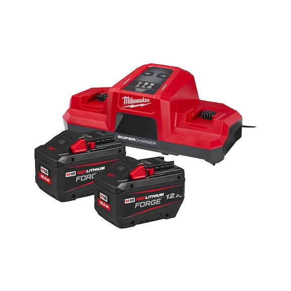 MILWAUKEE Akku-Basisset M18(TM) FORGE(TM) NRG-Kit 4933498614 - Akku-Pack (Elektrowerkzeug)