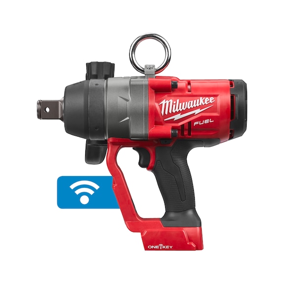 MILWAUKEE Akku-Schlagschrauber M18 FUEL(TM) ONE-KEY(TM)-1 Zoll mit Sprengring 4933499162 - Schlagschrauber (Akku)