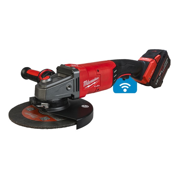 MILWAUKEE Akku-Winkelschleifer 230 mm mit Paddleschalter 4933499242 - Winkelschleifer (Akku)
