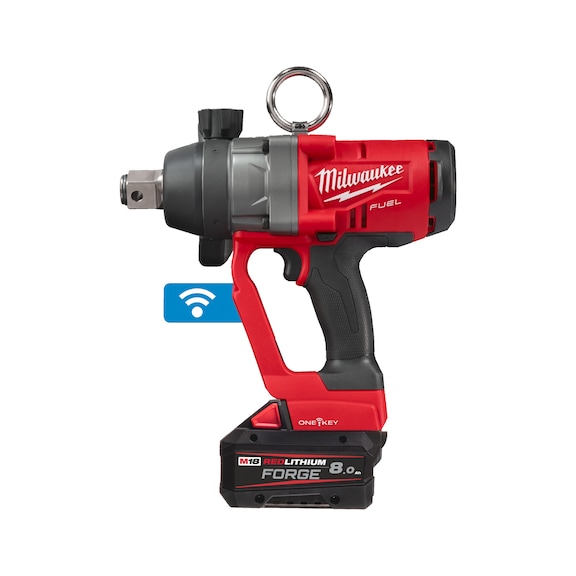 MILWAUKEE Akku-Schlagschrauber M18 FUEL(TM) ONE-KEY(TM) 1 Zoll mit Sprengring 4933499254 - Schlagschrauber (Akku)