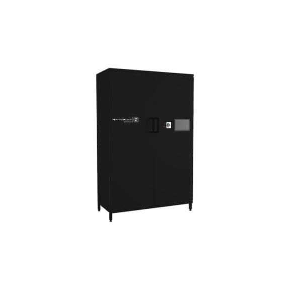 HK MAT RFID CONTROL vending machine with solid sheet-metal doors - tiroirs automatis&eacute;s