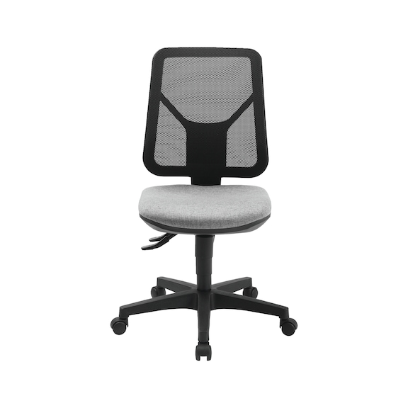 TOPSTAR Swivel chair ERGO NET black/light grey-black - ERGO NET swivel office chair