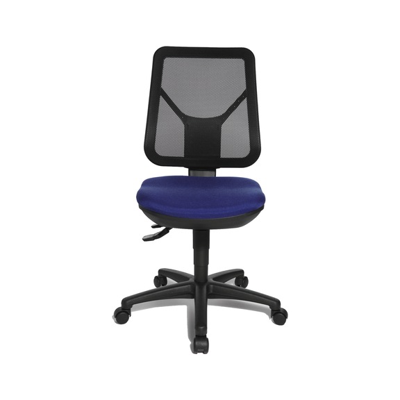 TOPSTAR Swivel chair ERGO NET black/blue-black - ERGO NET swivel office chair