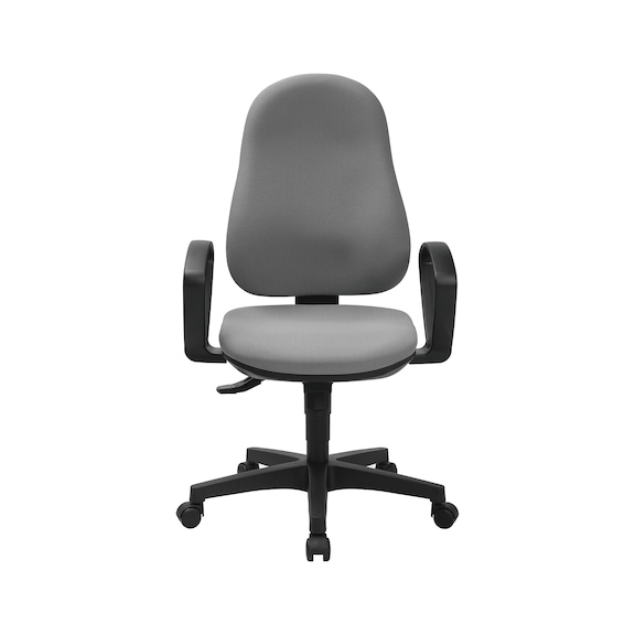 TOPSTAR Swivel chair SUPPORT SY black light grey - Office swivel chair SUPPORT SY