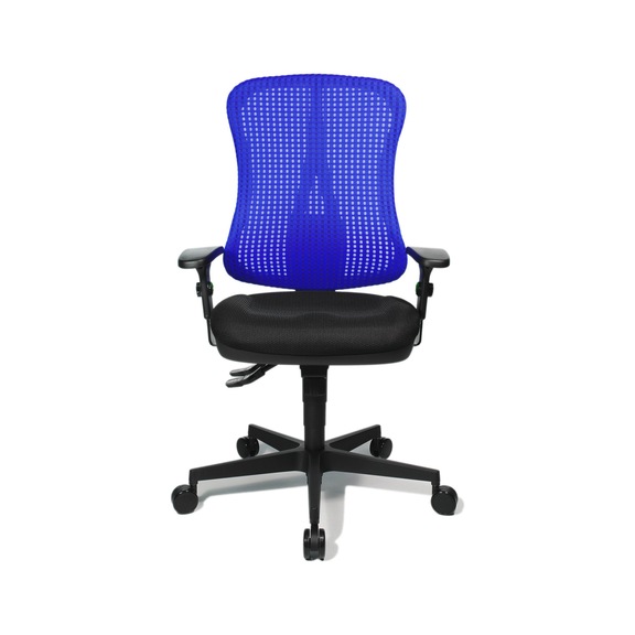 TOPSTAR Swivel chair HEAD POINT SY black blue - Office swivel chair HEAD POINT SY