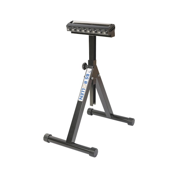 BS ROLLEN Continuously height-adjustable material stand/roller stand, load capacity 200 kg - Material stand/roller stand
