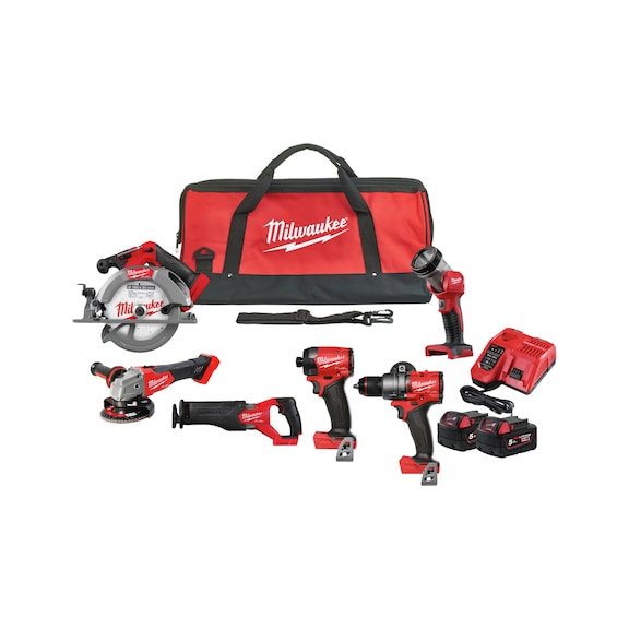 MILWAUKEE Akku-Maschinenset M18 FUEL(TM) Powerpack 4933498658 - Akku-Pack (Elektrowerkzeug)