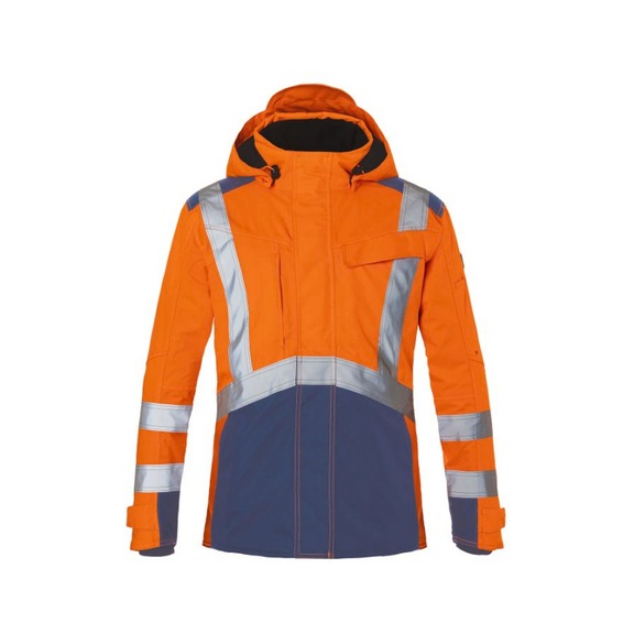 K&Uuml;BLER REFLECTIQ Weather Jacket PSA 2 high-vis orange/dark blue Size XL 1327 8231-3748-XL - Weather jacket PSA 2