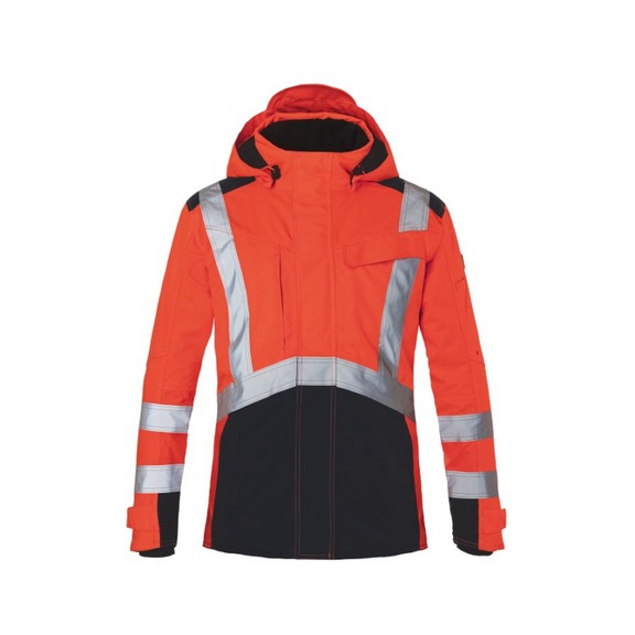 K&Uuml;BLER REFLECTIQ Weather Jacket PSA 2 high-vis red/black, size 3XL 1327 8231-5499-3XL - Weather jacket PSA 2
