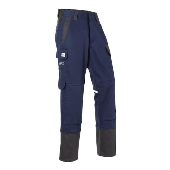 K&Uuml;BLER PSA 3 trousers, dark blue/anthracite, size 24 2397 8515-4897-24 - PROTECTIQ WELDING Trousers PSA 3