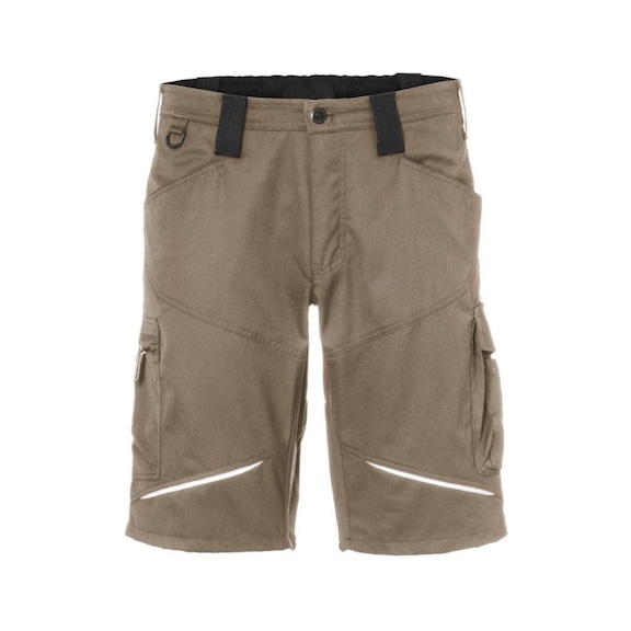 K&Uuml;BLER Stretch shorts, sand brown/black, size 58 2950 5231-2599-58 - ACTIVIQ stretch shorts
