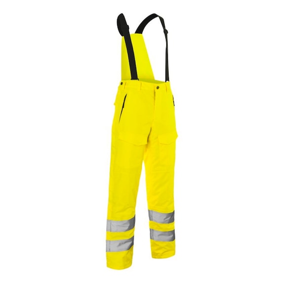 K&Uuml;BLER REFLECTIQ Weather Trousers PPE 2 High-Visibility Yellow Size L 2996 8231-34-L - REFLECTIQ Weather Trousers PSA 2