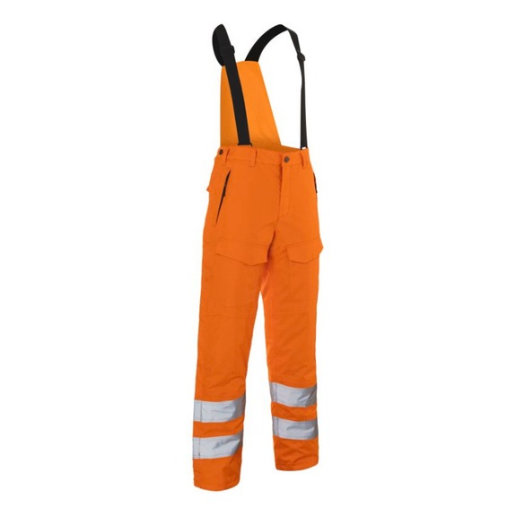 K&Uuml;BLER REFLECTIQ Weather Trousers PPE 2 High-Vis Orange Size XS 2996 8231-37-XS - REFLECTIQ Weather Trousers PSA 2