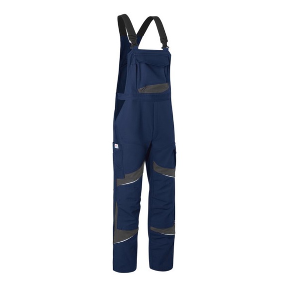 K&Uuml;BLER Latzhose HIGH PSA 2 dunkelblau/anthrazit Gr&ouml;&szlig;e 60 3255 3421-4897-60 - ACTIVIQ cotton+ Latzhose HIGH PSA 2
