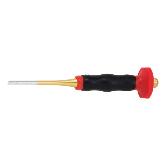 RENNSTEIG Pin punch 5 mm with hand guard - 
